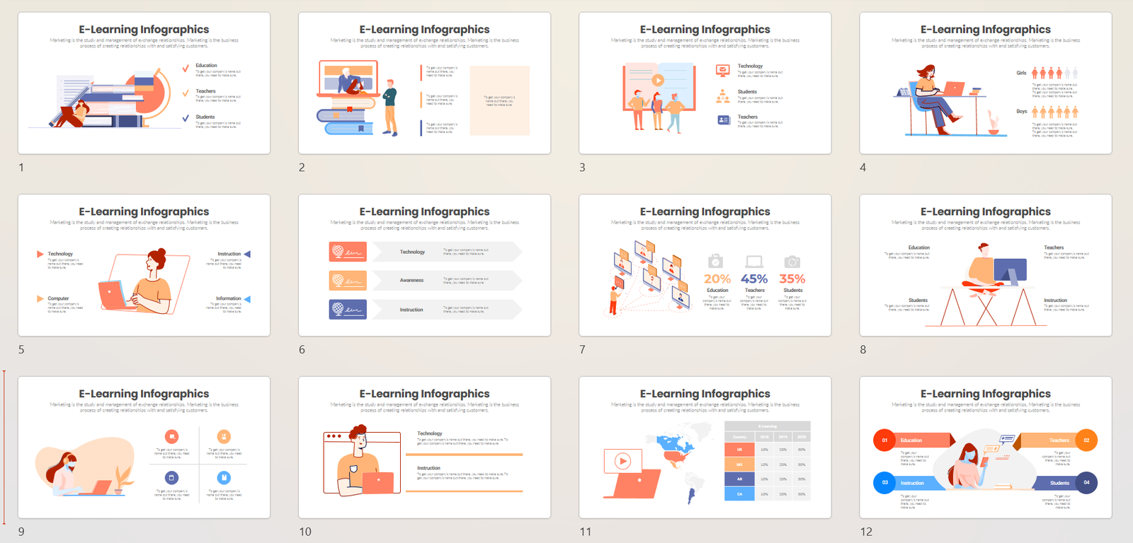 E-Learning Template